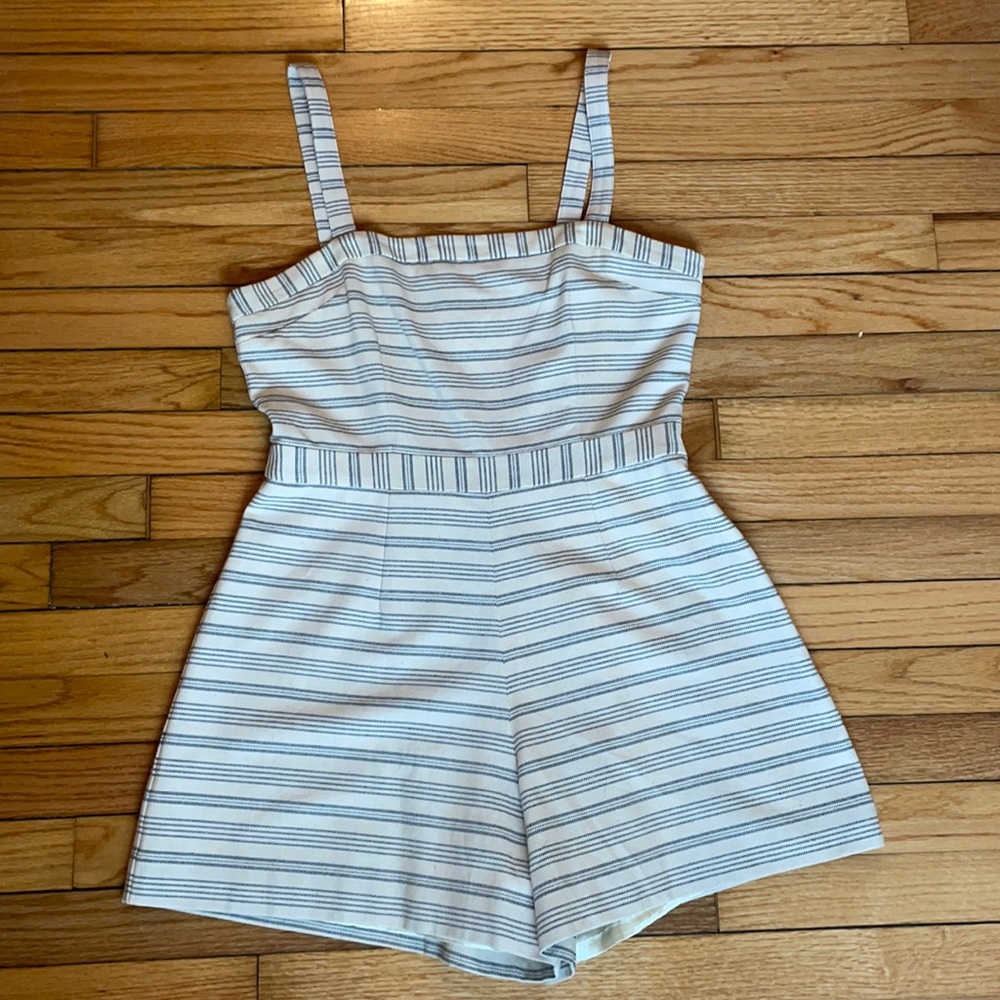 Anthropologie Striped Romper